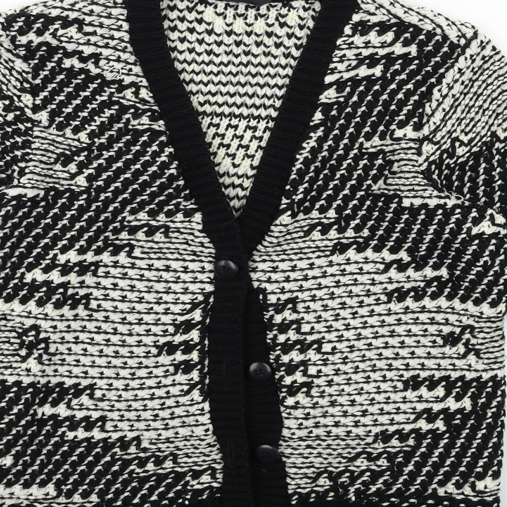 DOROTHY PER' Womens White  Knit Cardigan Jumper Size 12