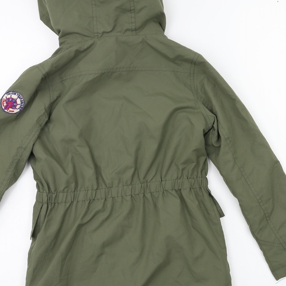 SMALIBONE Girls Grey   Parka Coat Size 8-9 Years