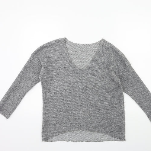 Preworn Womens Grey  Knit Pullover Jumper Size M