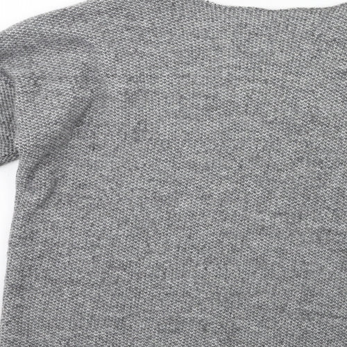 Preworn Womens Grey  Knit Pullover Jumper Size M