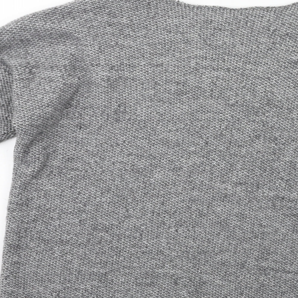 Preworn Womens Grey  Knit Pullover Jumper Size M