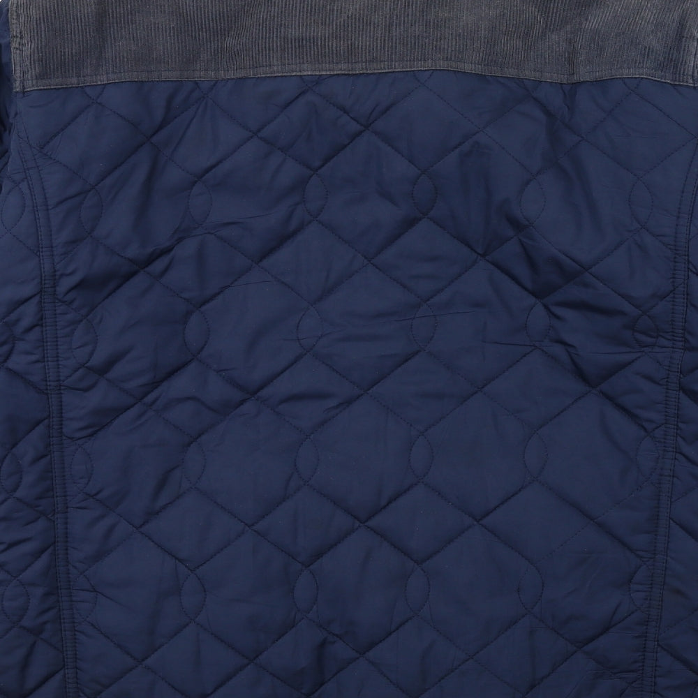 Aspen & Court Mens Blue   Jacket Coat Size L