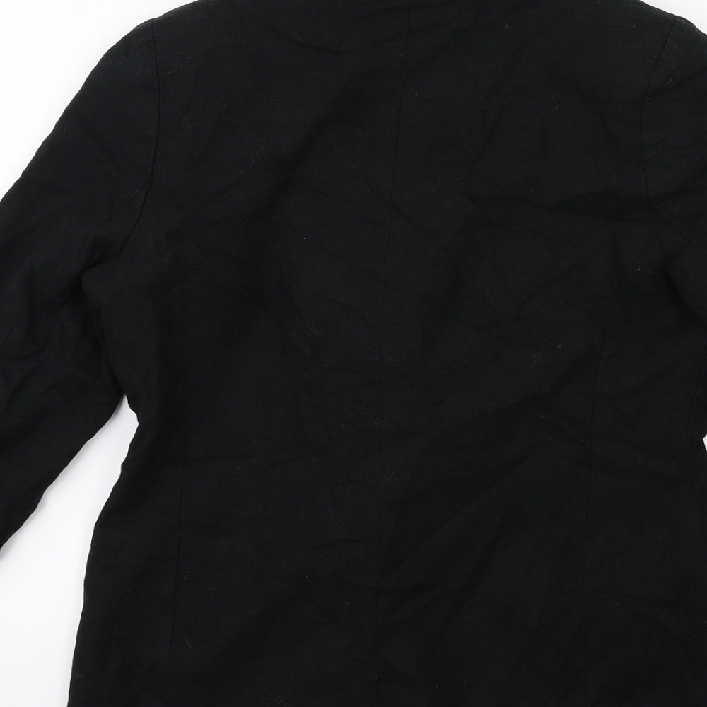 EVIE Womens Black   Jacket Blazer Size 10
