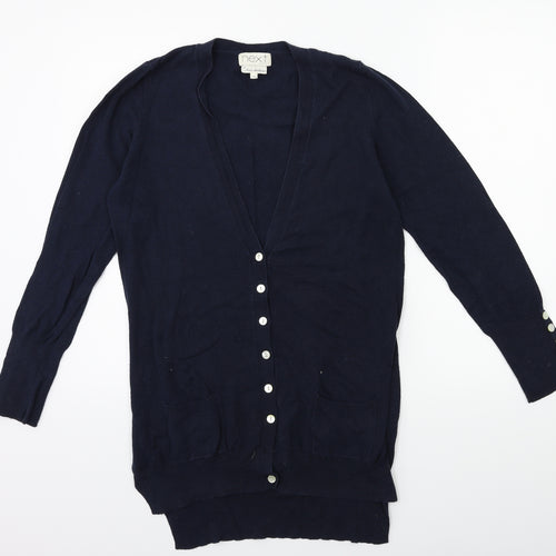 NEXT Womens Blue  Knit Cardigan Jumper Size 12
