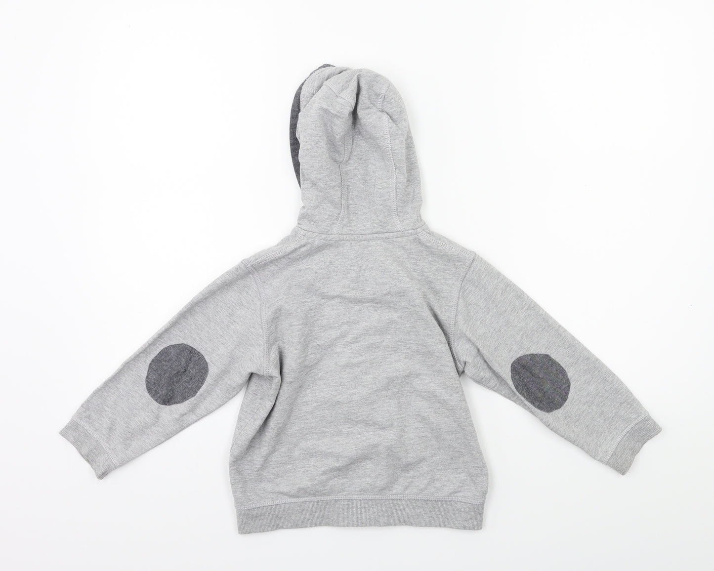 Primark Boys Grey   Full Zip Hoodie Size 3-4 Years