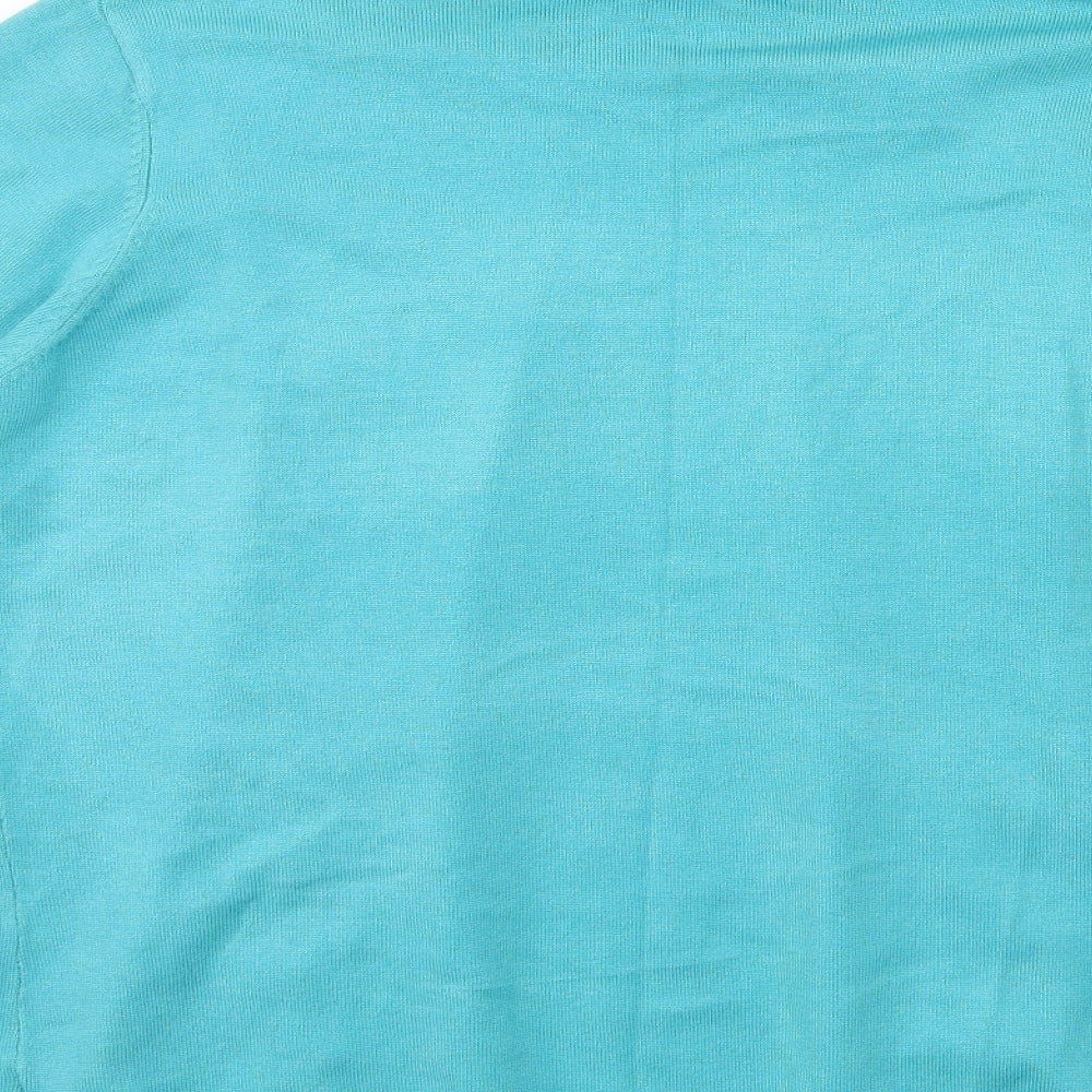 ISLE Womens Green  Knit Cardigan Jumper Size 18