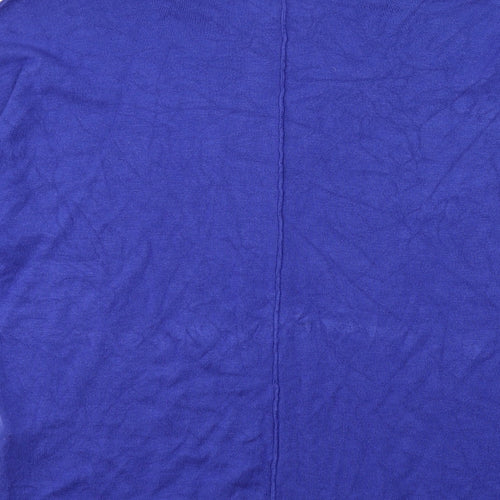 F&F Womens Blue  Knit Pullover Jumper Size 12