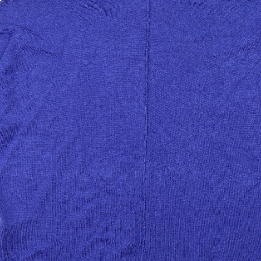F&F Womens Blue  Knit Pullover Jumper Size 12