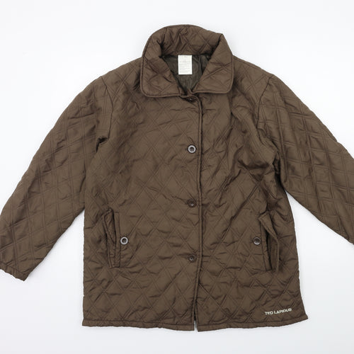 TED LAPIDUS Mens Brown   Jacket  Size S