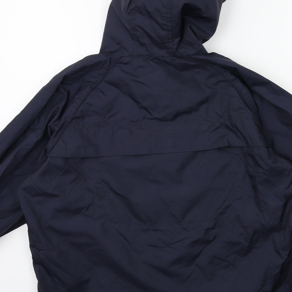 Adams Boys Blue   Parka Coat Size 8 Years