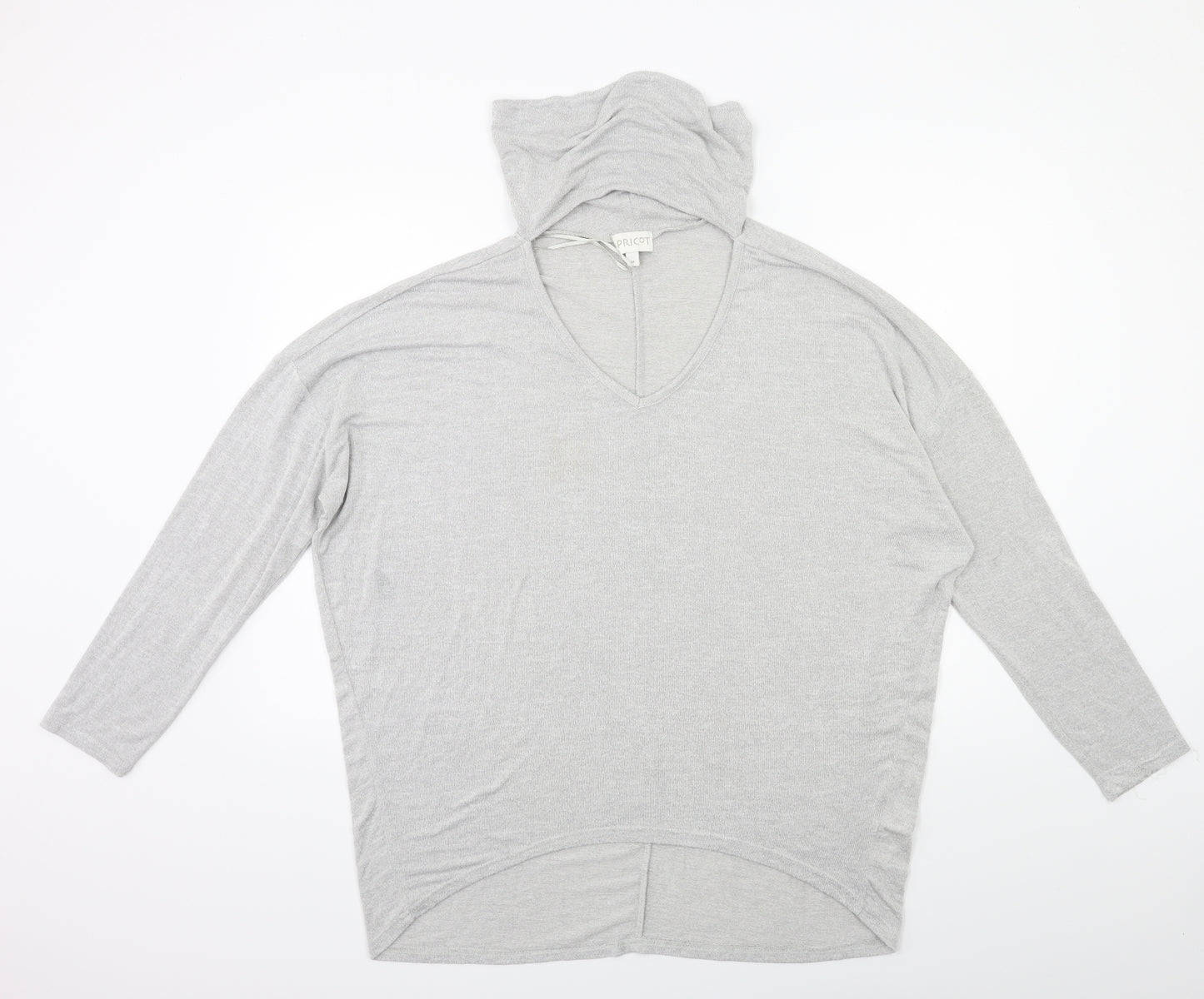Apricot Womens Grey  Knit Pullover Jumper Size M