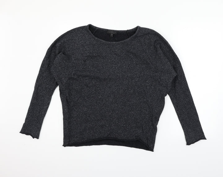 Topshop Womens Grey Pullover Jumper Size 8