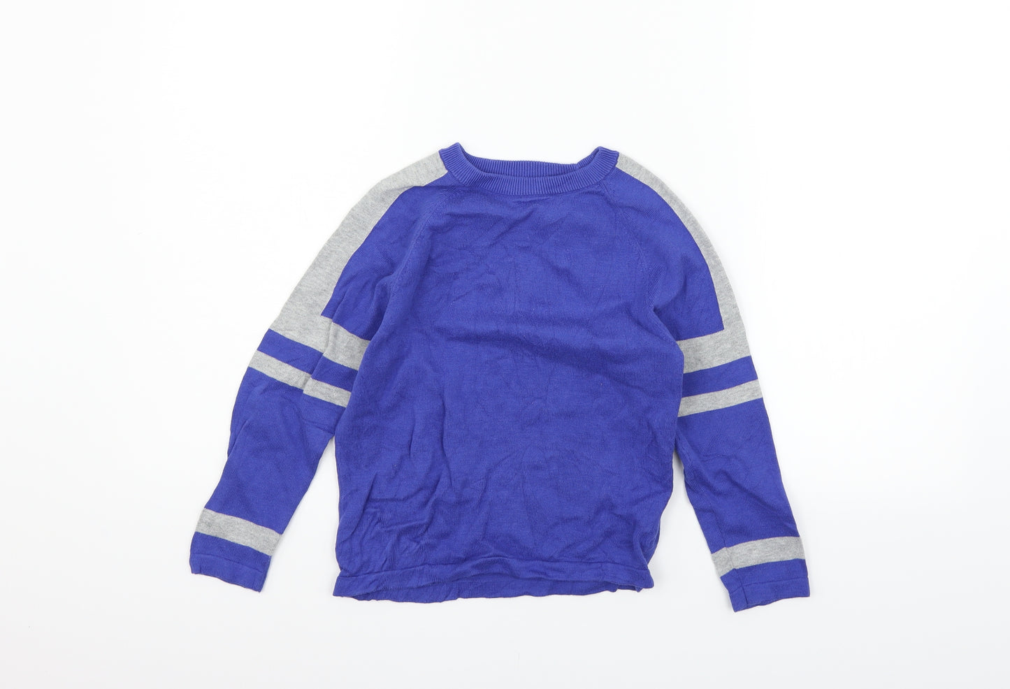 NEXT Boys Blue   Pullover Jumper Size 7 Years