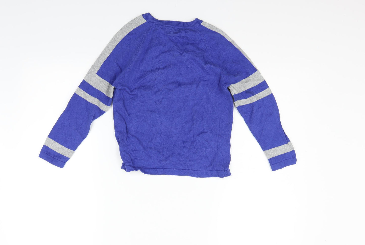NEXT Boys Blue   Pullover Jumper Size 7 Years