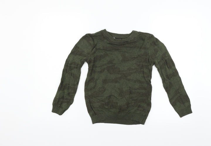 George Girls Green   Pullover Jumper Size 8-9 Years