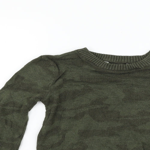 George Girls Green   Pullover Jumper Size 8-9 Years