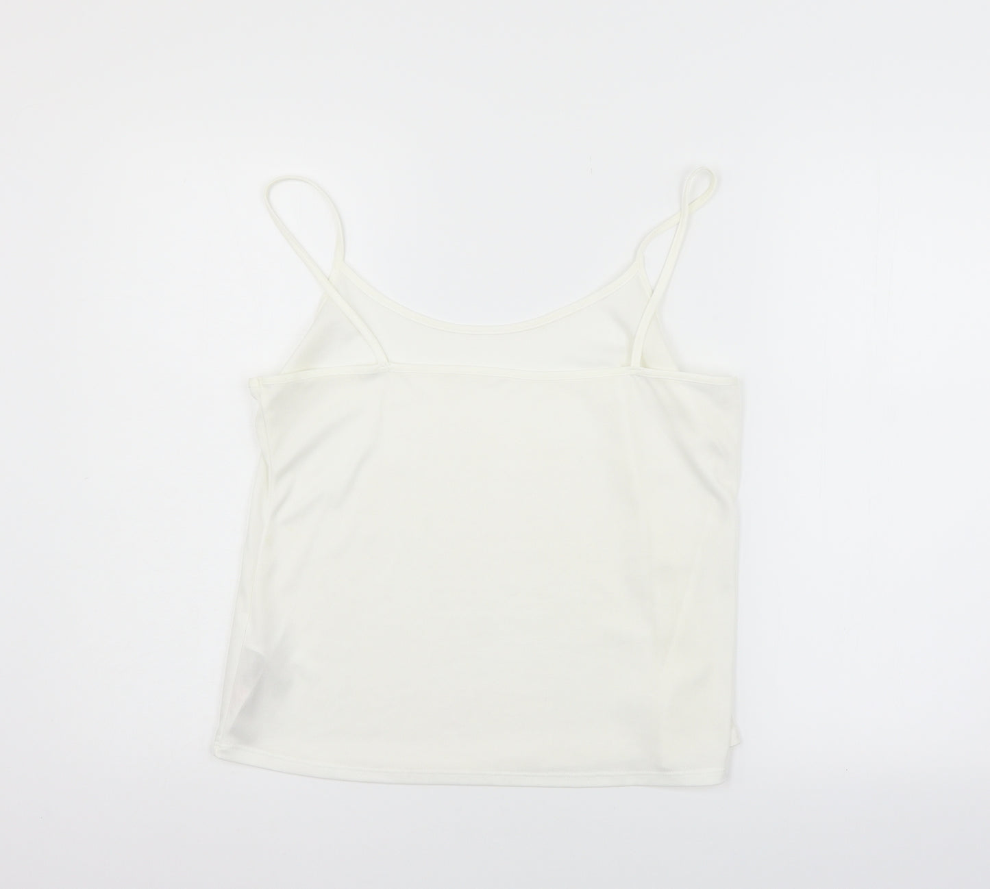 Wallis Womens White Geometric  Top Pyjama Top Size M