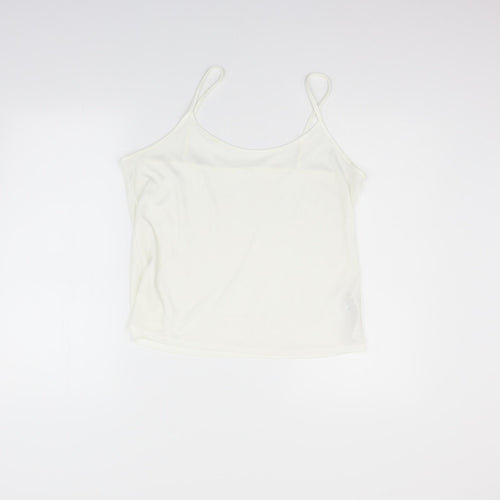 Wallis Womens White Geometric  Top Pyjama Top Size M