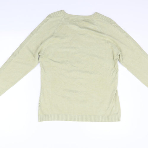 Alexandra Womens Beige   Pullover Jumper Size L