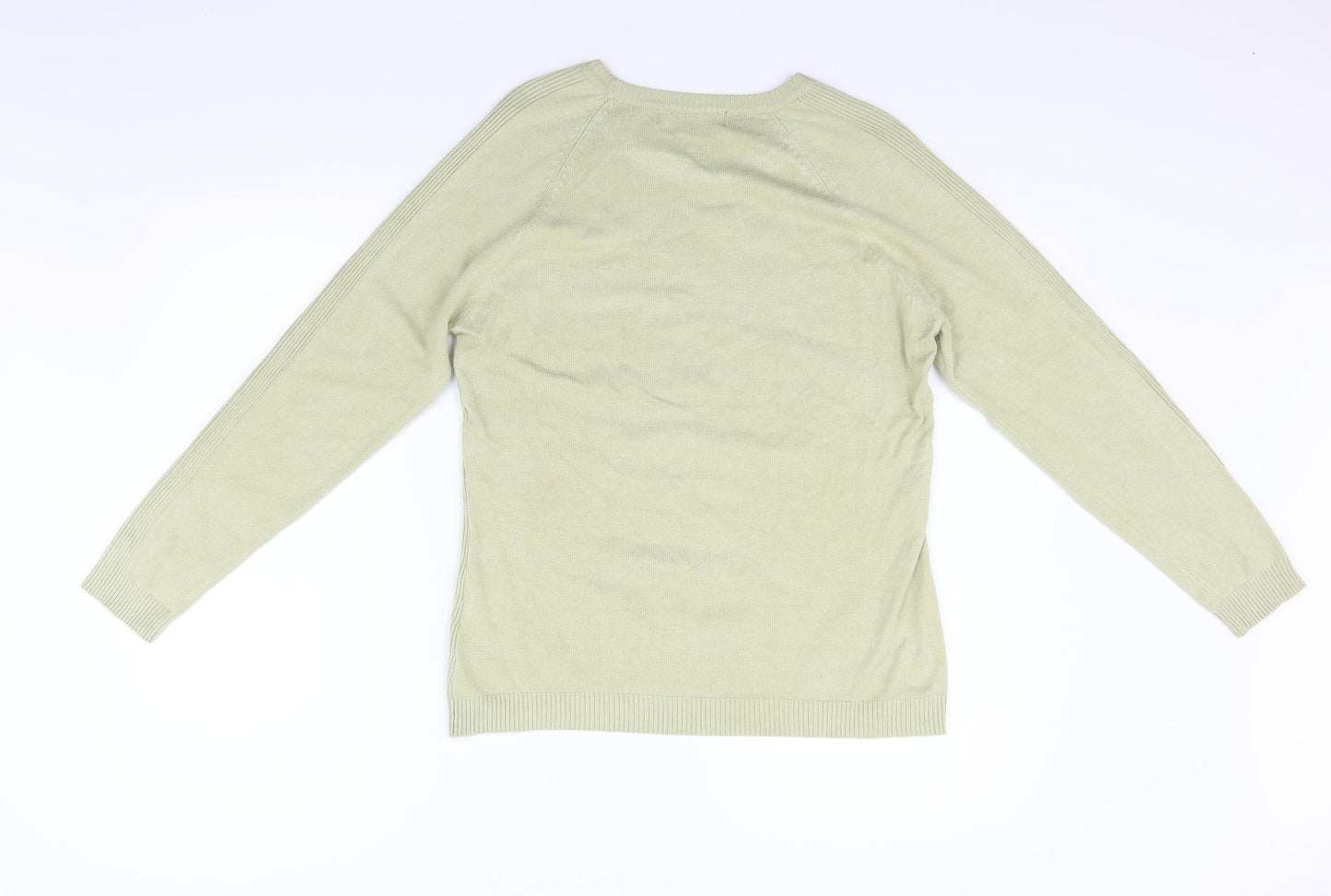 Alexandra Womens Beige   Pullover Jumper Size L