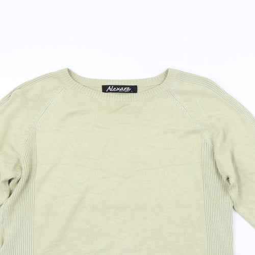 Alexandra Womens Beige   Pullover Jumper Size L