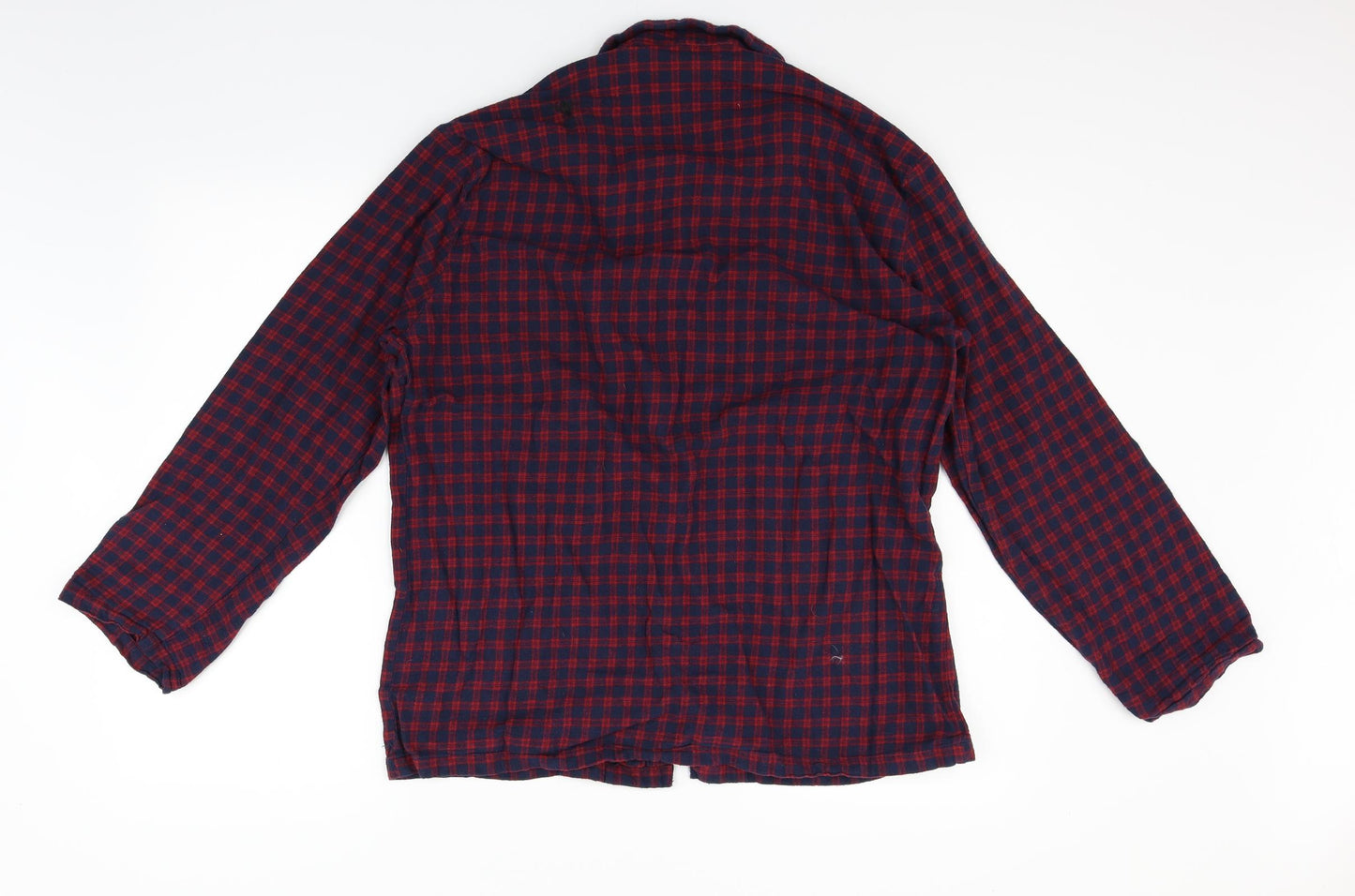George Mens Red Geometric   Pyjama Top Size L