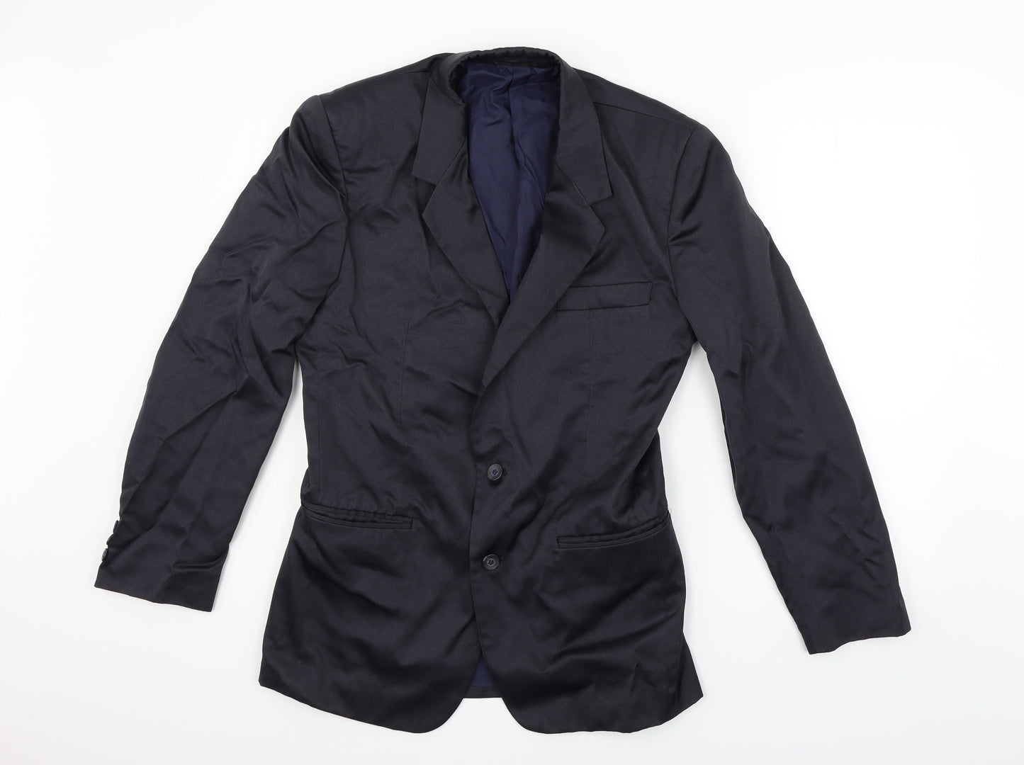 Preworn Womens Blue   Jacket Blazer Size 8