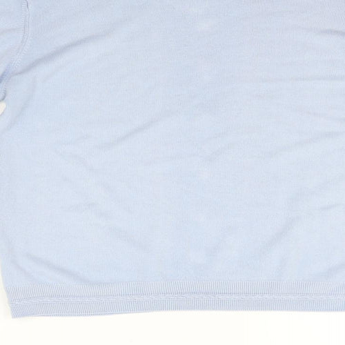 Marks and Spencer Womens Blue   Basic Polo Size 12