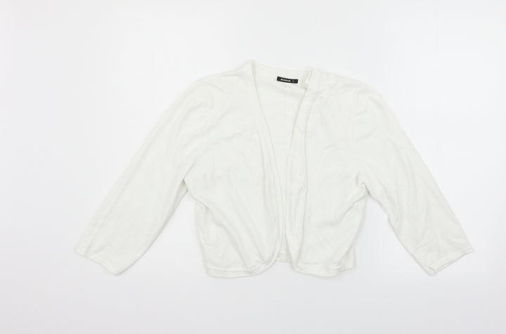 Roman Womens Silver Cardigan Jumper Size 12