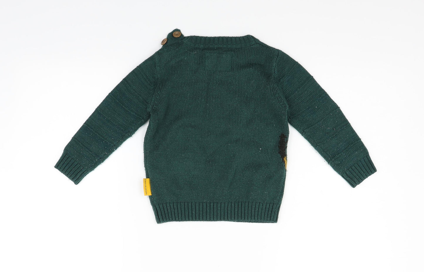 TU Boys Green   Pullover Jumper Size 2 Years  - GRUFFALO