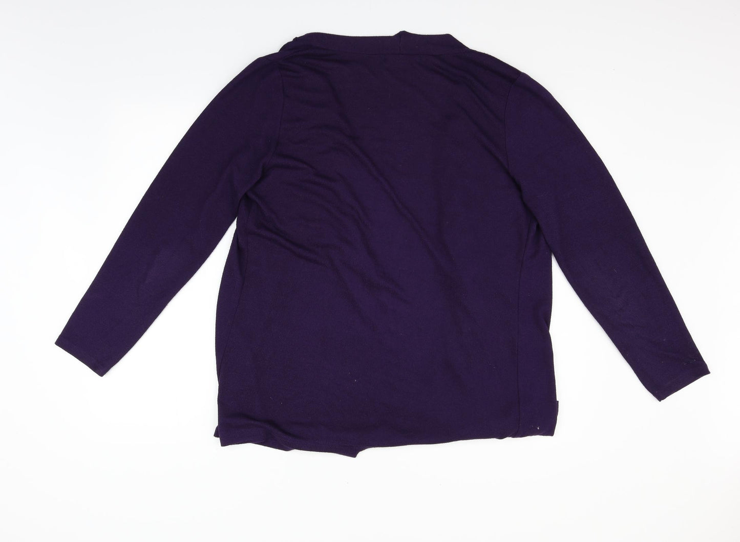 Just Elegance Womens Purple   Cardigan Jumper Size M