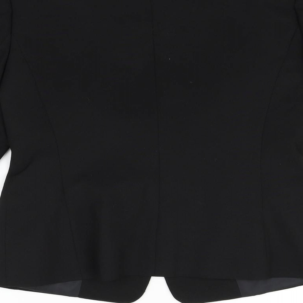 BHS Womens Black   Jacket Blazer Size 12