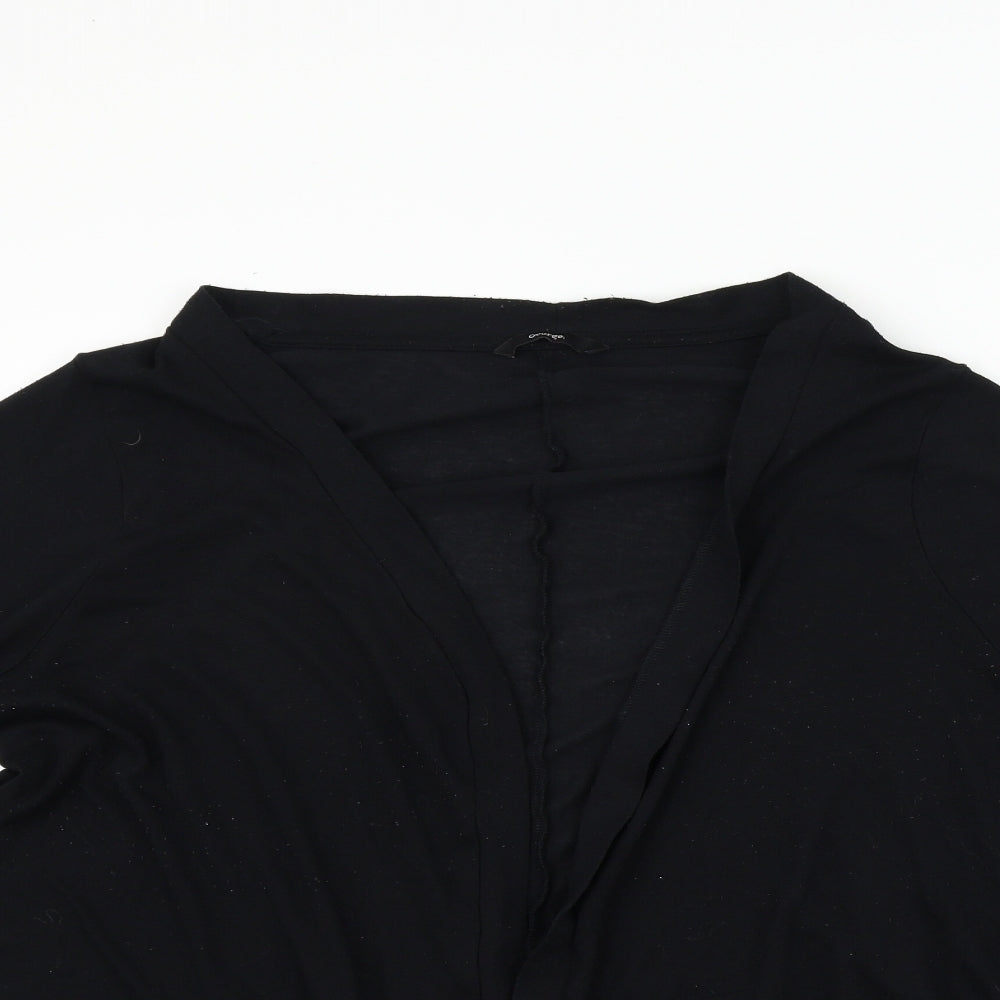 George Womens Black   Cardigan Jumper Size 24