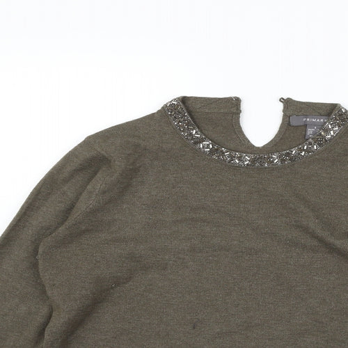 Primark Womens Brown   Pullover Jumper Size S