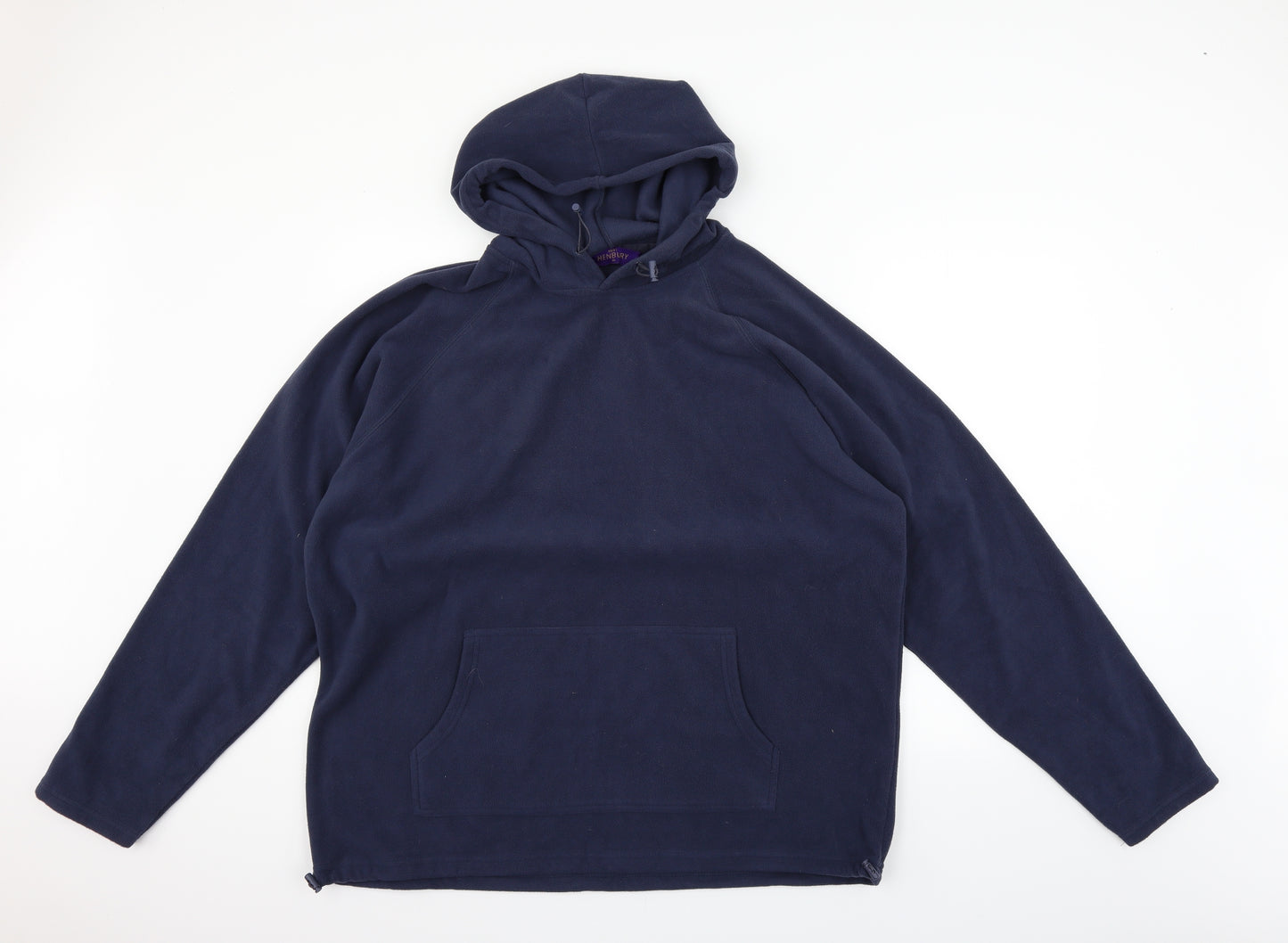 HENBURY' Womens Blue   Pullover Hoodie Size XL