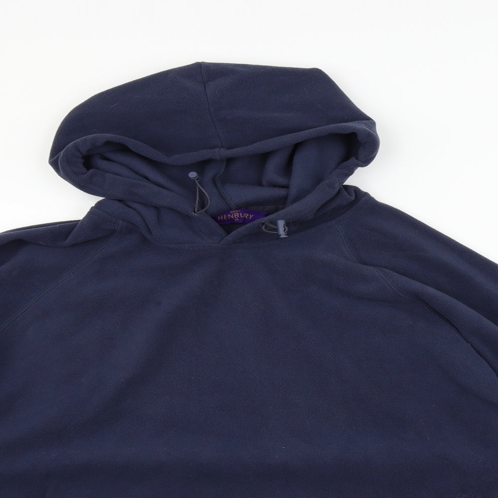 HENBURY' Womens Blue   Pullover Hoodie Size XL