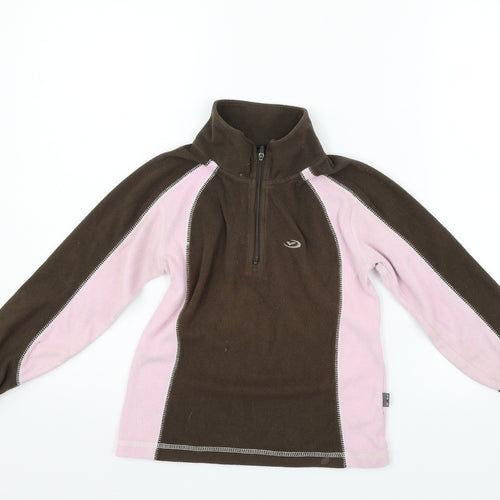 FIVE Girls Brown   Pullover Jumper Size 7-8 Years