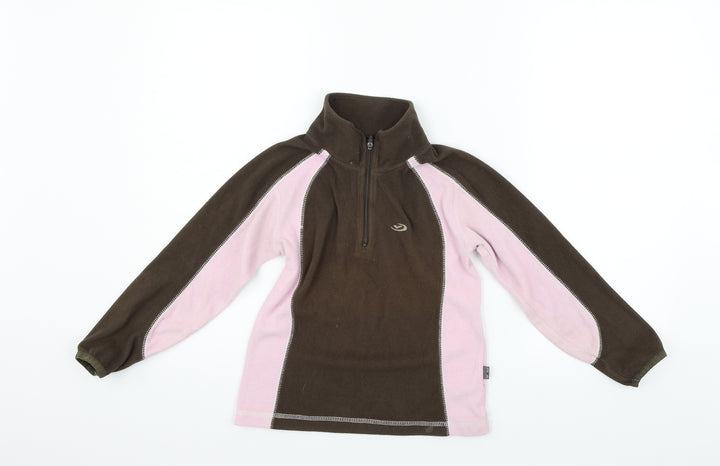 FIVE Girls Brown   Pullover Jumper Size 7-8 Years