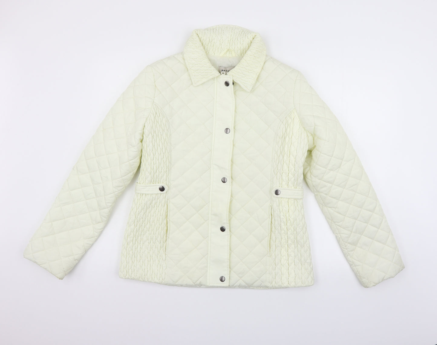 BASSINI Womens Yellow   Jacket  Size S