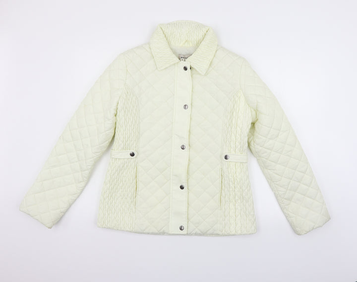 BASSINI Womens Yellow   Jacket  Size S