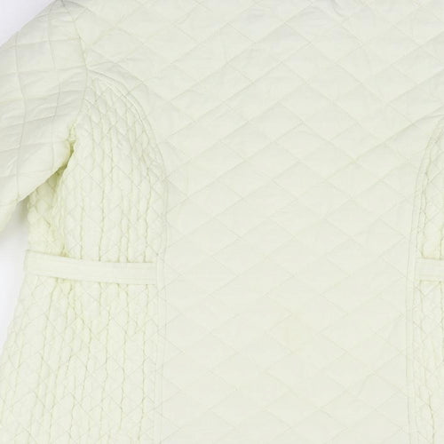 BASSINI Womens Yellow   Jacket  Size S