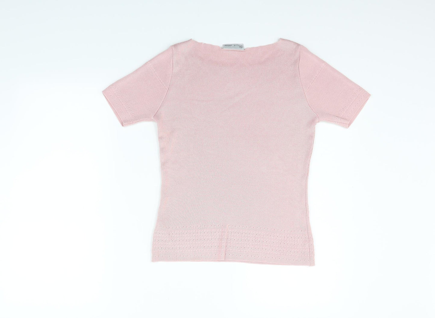 BHS Womens Pink   Basic T-Shirt Size 8
