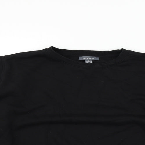 Primark Womens Black   Pullover Jumper Size M