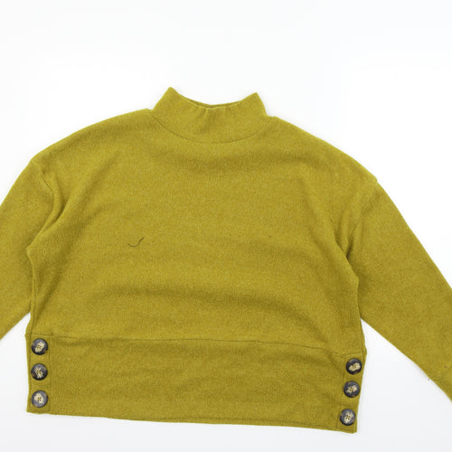 F&F Womens Yellow   Pullover Jumper Size 16
