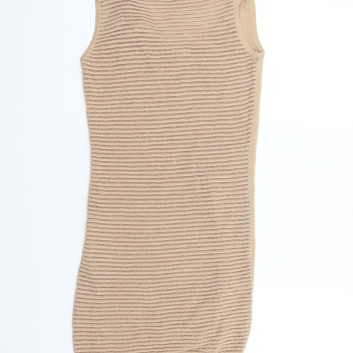 River Island Womens Beige   Fit & Flare  Size 10