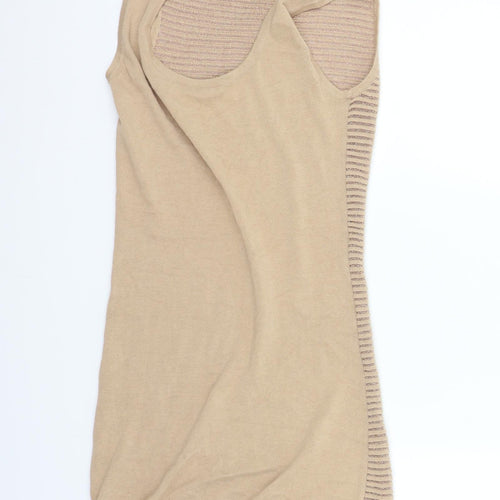 River Island Womens Beige   Fit & Flare  Size 10