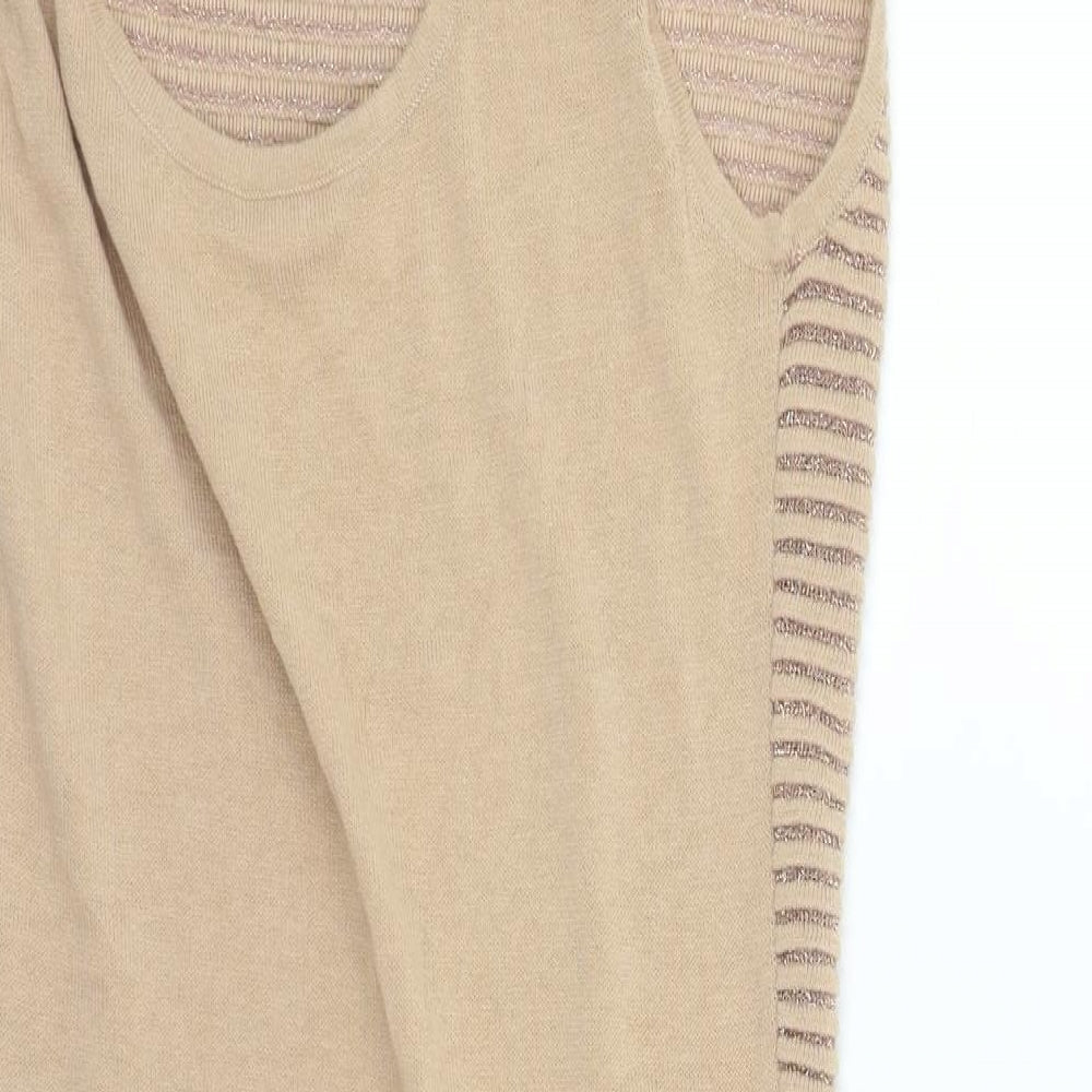 River Island Womens Beige   Fit & Flare  Size 10