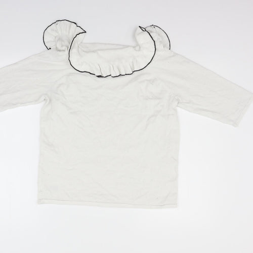 George Womens White   Pullover Jumper Size 18