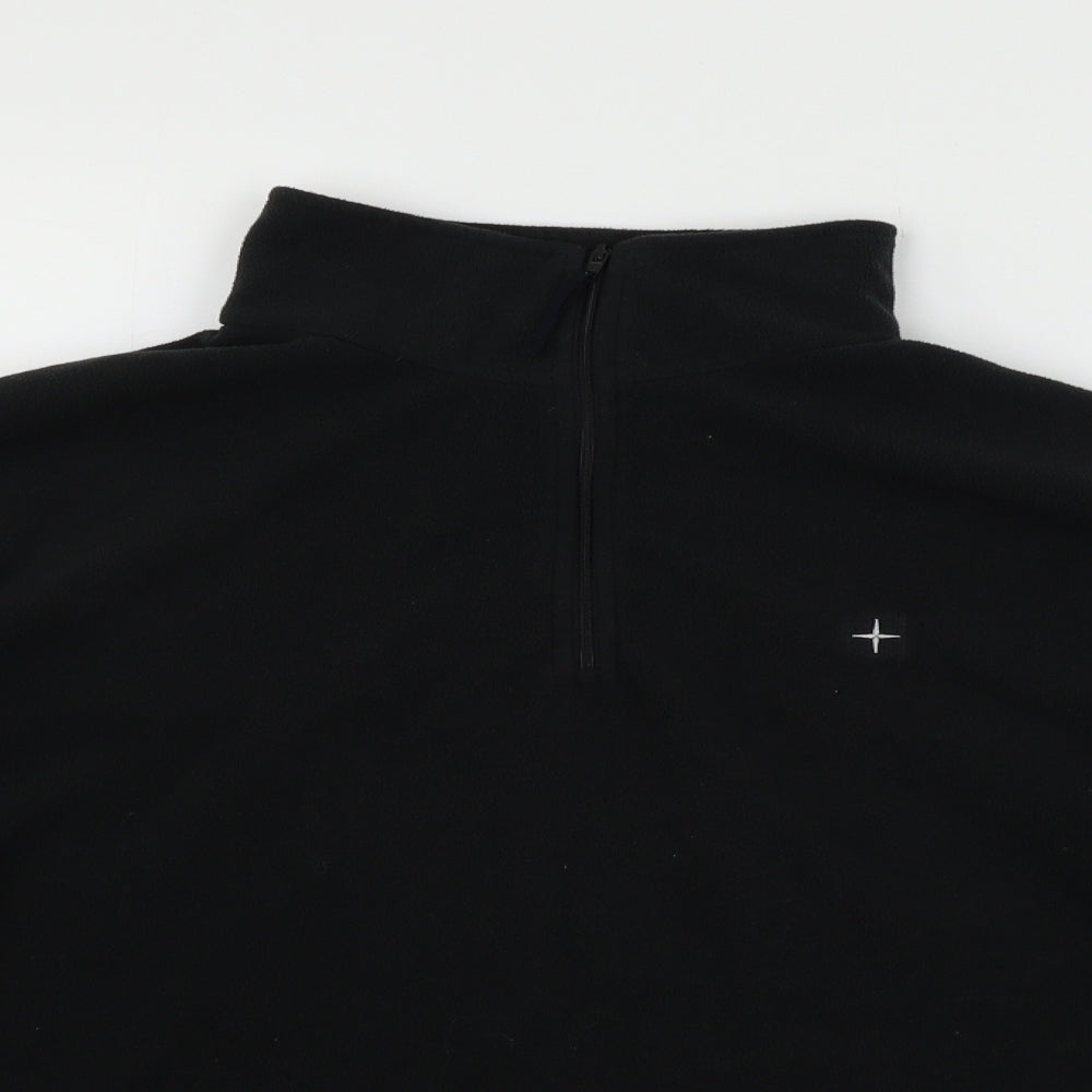 moutain warehouse Mens Black   Pullover Jumper Size XL  - washable marks