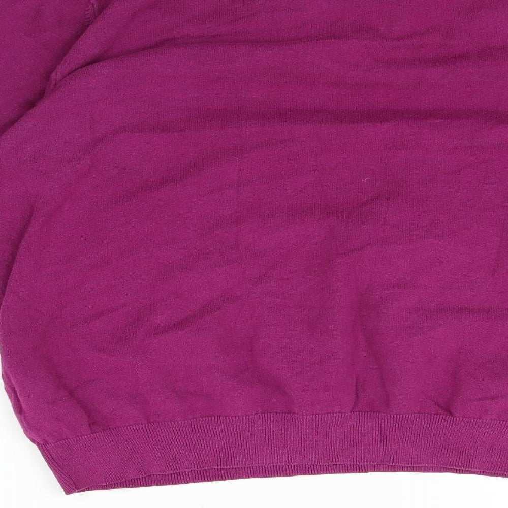 Marks and Spencer Mens Pink   Pullover Jumper Size XL